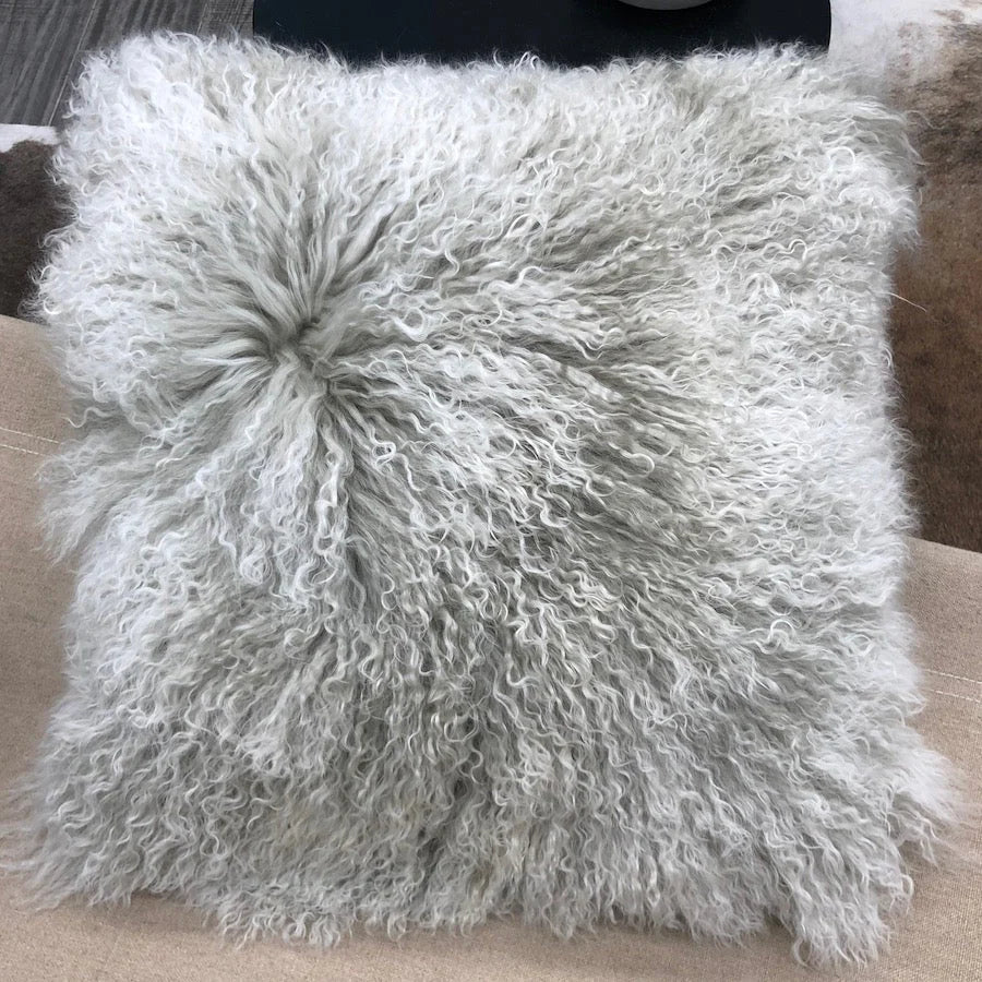 Mongolian fluffy cushions hotsell